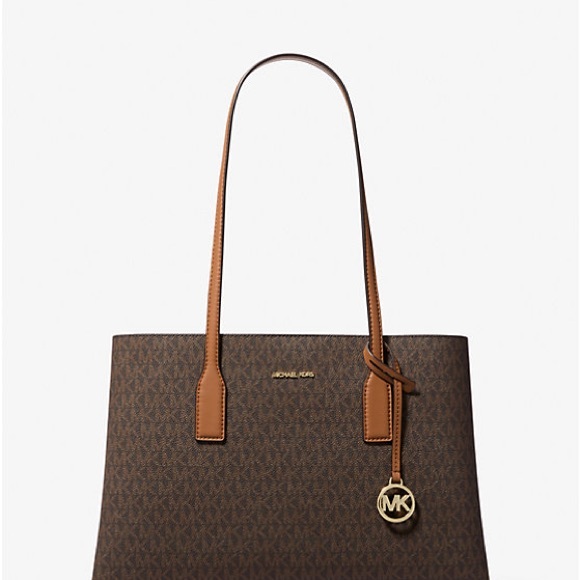 Michael Kors Dark Brown Signature Tote